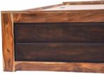 DK Furniture Solid Sheesham Wood Platform Bed with Storage – King Size - Image 4