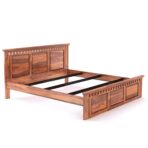 DK Furniture Wooden King Size Bed Without Storage - Image 6