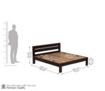 DK Furniture Solid Sheesham Wood Bedroom Furniture King Size Double - Image 10