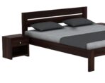 DK Furniture Solid Sheesham Wood Queen Bed Without Storage Bed - Image 4