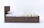 DK Furniture Solid Sheesham Wood Scott King Size Bed with Box Storage - Image 5