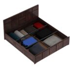 DK Furniture Solid Sheesham Wood Scott King Size Bed with Box Storage - Image 7
