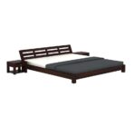 DK Furniture Sheesham Wood Queen Size Bed Without Storage - Image 4