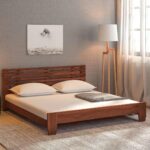 DK Furniture Sheesham Wood King Size Bed for Bedroom Living Room - Image 11
