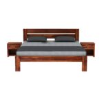 DK Furniture Solid Sheesham Wood Bedroom Furniture King Size Double - Image 2