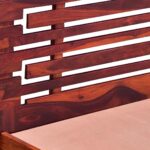DK Furniture Sheesham Wood King Size Bed for Bedroom Living Room - Image 4