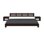 DK Furniture Sheesham Wood King Size Bed Without Storage - Image 2