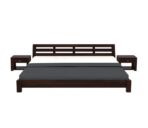 DK Furniture Sheesham Wood King Size Bed Without Storage - Image 4