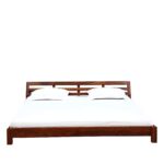DK Furniture Solid Sheesham Wood Low Height King Size Bed - Image 4