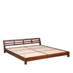 DK Furniture Solid Sheesham Wood Low Height King Size Bed - Image 7