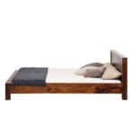 DK Furniture Sheesham Wood King Size Bed for Bedroom Living Room - Image 3