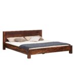 DK Furniture Sheesham Wood King Size Bed for Bedroom Living Room - Image 4