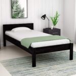 DK Furniture Solid Sheesham Wood Single Size Bed Without Storage - Image 2