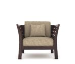 DK Furniture Solid Sheesham Wood Sofa Set Seater with Cushions - Image 9