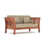 DK Furniture Solid Sheesham Wood Sofa Set 7 Seater with Cushions - Image 7