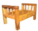 DK Furniture Premium Engineered Wooden Carved Pattern Designer Laddu