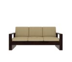 DK Furniture Solid Sheesham Wood Sofa Set 5 Seater (3+1+1) - Image 5