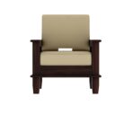 DK Furniture Solid Sheesham Wood Sofa Set 5 Seater (3+1+1) - Image 6