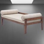 DK Furniture Solid Sheesham Wooden Diwan/Sofas/couche 3 Seater