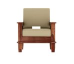 DK Furniture Solid Sheesham Wood Sofa Set 5 Seater (3+1+1) - Image 6