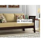 DK Furniture - 3 Year Warranty - Solid Sheesham Wooden Sofa Set 3 - Image 8