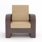 DK Furniture Solid Sheesham Wood 5 Seater Sofa Set with Coffee Table - Image 6
