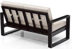 DK Furniture Wooden 1 Seater Sofa for Living Room - Image 3