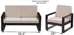 DK Furniture Wooden 1 Seater Sofa for Living Room - Image 5