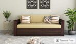DK Furniture Solid Sheesham Wood Sofa Set 3 Seater Furniture Wooden 3 - Image 3