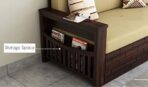 DK Furniture Solid Sheesham Wood Sofa Set 3 Seater Furniture Wooden 3 - Image 4