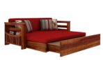 DK Furniture Solid Sheesham Wood Sofa Cum Bed Furniture Set - Image 2