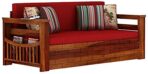 DK Furniture Solid Sheesham Wood Sofa Cum Bed Furniture Set - Image 4