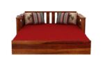DK Furniture Solid Sheesham Wood Sofa Cum Bed Furniture Set - Image 5
