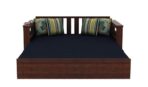 DK Furniture A Beautiful sheesham Wood Sofa Cuma Bed with Storage - Image 2
