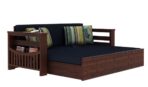DK Furniture A Beautiful sheesham Wood Sofa Cuma Bed with Storage - Image 3
