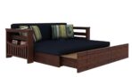 DK Furniture A Beautiful sheesham Wood Sofa Cuma Bed with Storage - Image 4