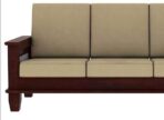 DK Furniture Wooden 3 Seater Sofa Set for Living Room, Three Seater - Image 7