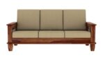 DK Furniture Wooden 3 Seater Sofa Set for Living Room - Image 2