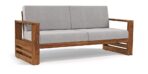 DK Furniture Wooden 3 Seater Sofa Set for Living Room, Three Seater