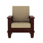 DK Furniture Wooden 5 Seater Sofa Set For Living Room, 3+1+1 Seater - Image 3