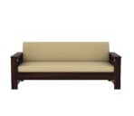 DK Furniture Solid Sheesham Wood Sofa Set 5 Seater (3+1+1) - Image 5