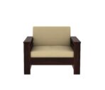 DK Furniture Solid Sheesham Wood Sofa Set 5 Seater (3+1+1) - Image 6