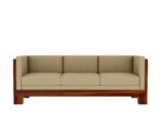 DK Furniture Solid Sheesham Wood Sofa Set 5 Seater (3+1+1) - Image 2