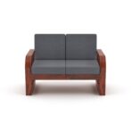 DK Furniture Solid Sheesham Wood Sofa Set 6 Seater (3+2+1) - Image 6