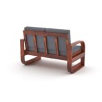 DK Furniture Solid Sheesham Wood Sofa Set 6 Seater (3+2+1) - Image 8