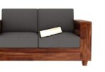 DK Furniture Wooden 2 Seater Sofa for Living Room, Sofa with Attached - Image 7