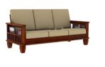 DK Furniture Solid sheesham Wood Standard Sofa Set 3 Seater Furniture - Image 2