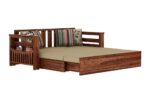 DK Furniture A Beautiful sheesham Wood Sofa Cuma Bed with Storage - Image 2